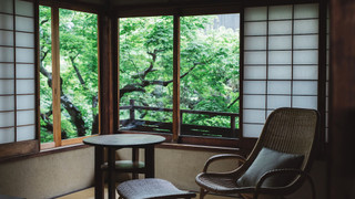 本館104:メゾネット茶室付 デラックス ハリウッドツイン