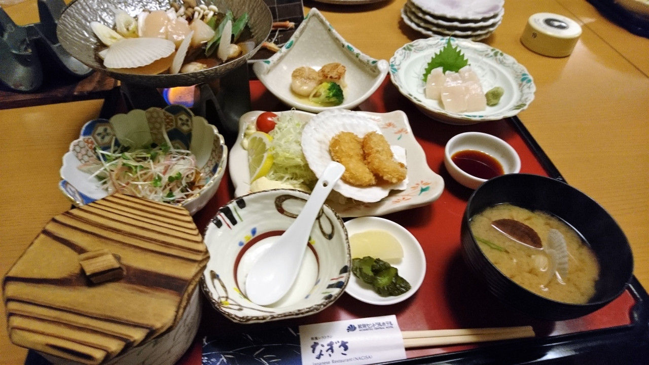 お値打ちのホタテ御前