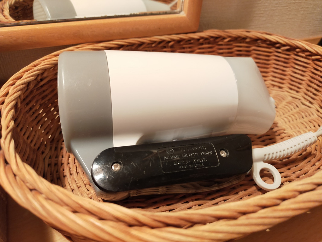 問題のドライヤー…