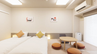 4 人部屋 禁煙/ 洗濯乾燥機付き