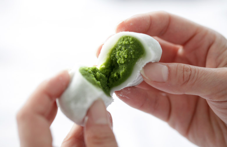 京の品格をしっとり味わう、濃厚宇治抹茶大福3703253