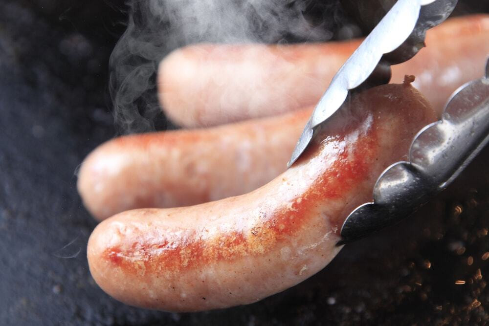 バーベキュー 焼きウィンナー