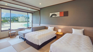 【オ―シャンビュー】モデレート和室+ツインベッド／禁煙