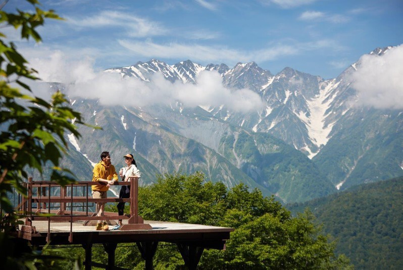 岩岳マウンテンハーバーからの風景