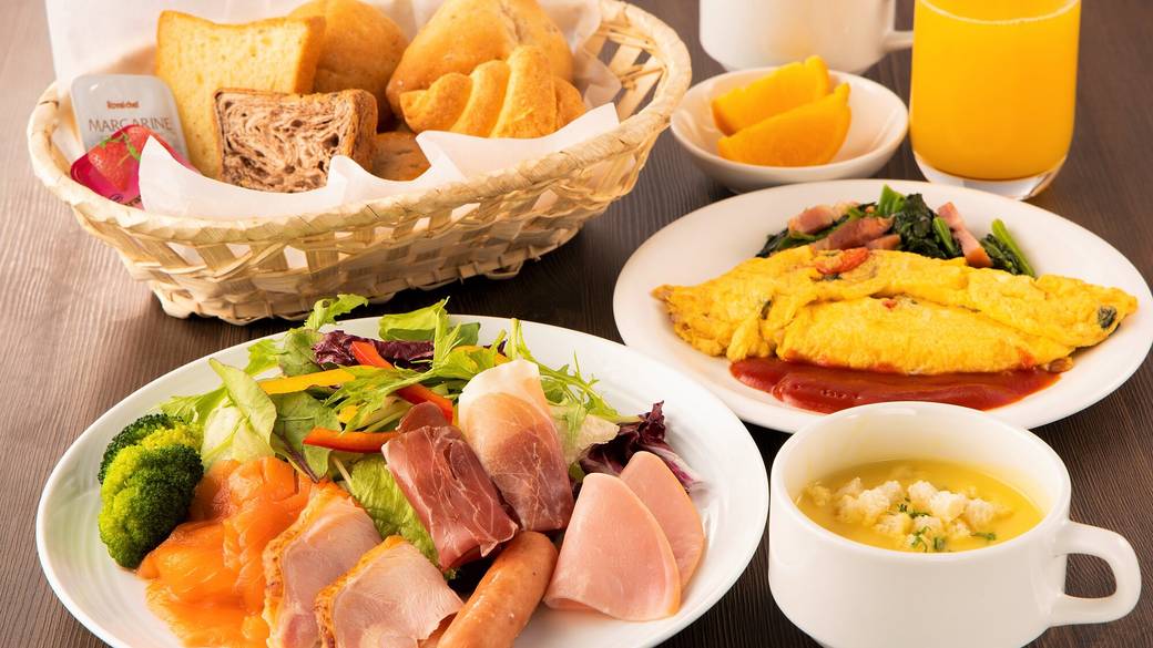 「小滝野」にて
和洋選べる朝食を / 2