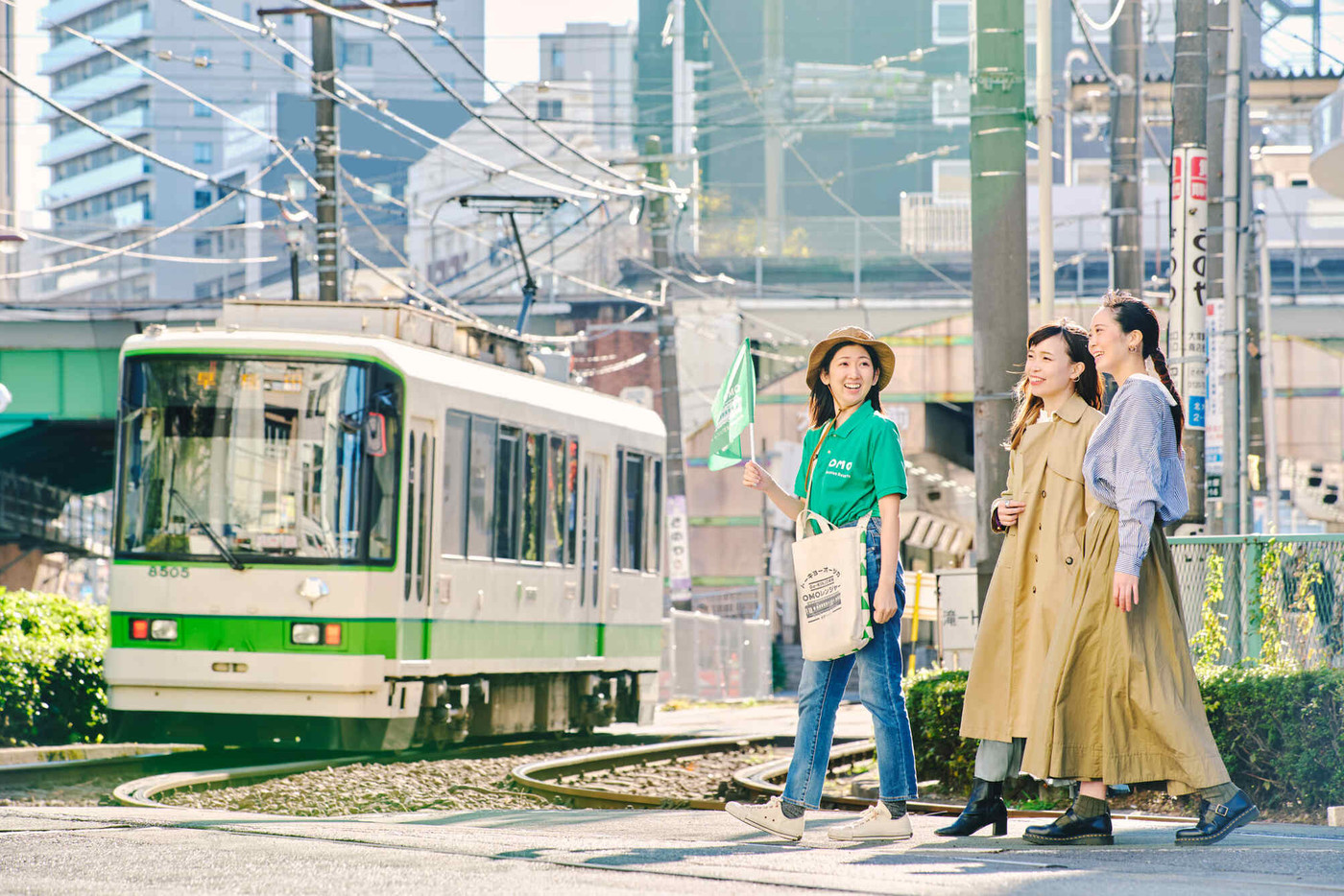 都電モチーフの館内に電車大好きっ子も大喜び！ノスタルジックな街並みも♪4250750