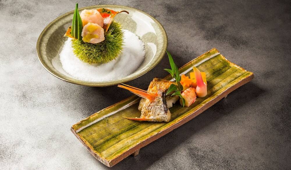 いつ来ても新鮮♪
モダン懐石に舌鼓 / 2