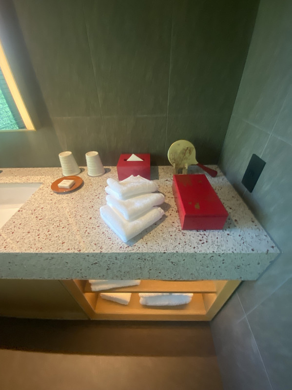 洗面台のあたりがかわいい