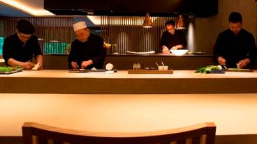 「レストラン 厨」カウンター席 / 2