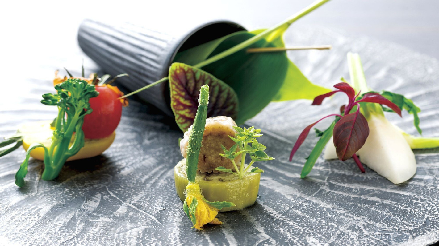 夕食／フレンチジャポネコース一例②