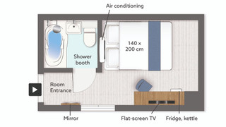 Essential 15 Double,1 Double Bed, Non Smoking