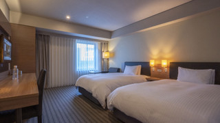 ツインルーム 無料朝食付