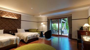 温泉露天風呂付ツイン／室内 / 4