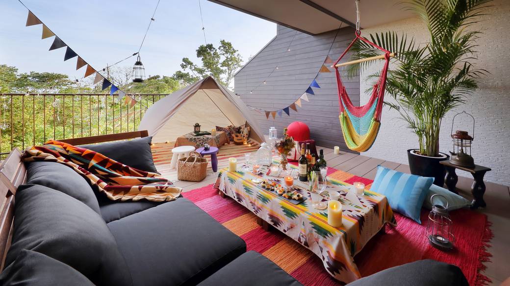 グランピング風朝食一例 / 2