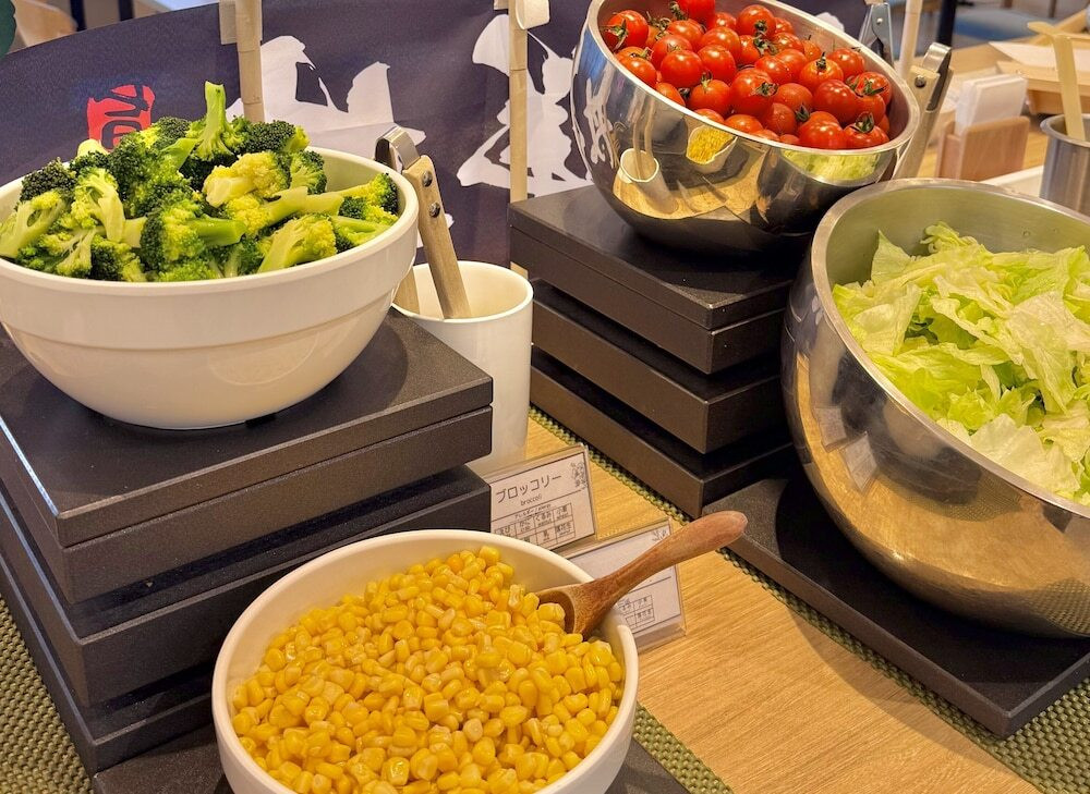 朝食ビュッフェ