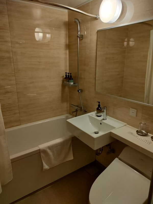 大浴場あるためバスタブは使用せず