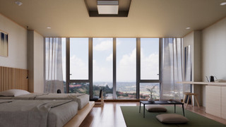 ツインルーム, 海が見える, 禁煙 (2023年リニューアル ベッド付き和室【和室18畳】)