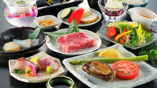 宙館·和洋室 内風呂付き 禁煙- 鉄板焼 扇山コース (夕食時間19:30)