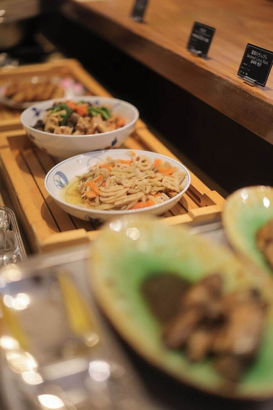 朝食ビュッフェ
