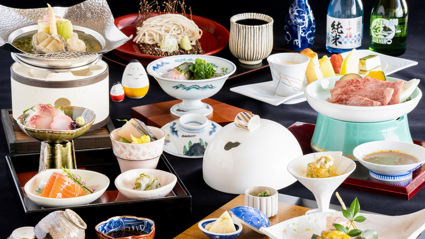 渓谷美と源泉かけ流しの温泉を堪能3529764