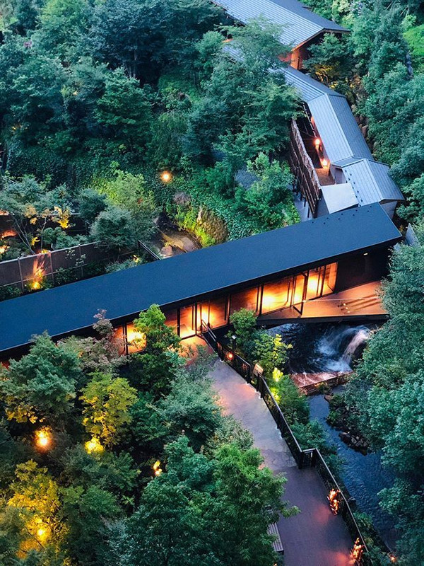 お宿の周りは自然たっぷり