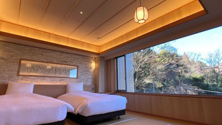 岳(Gaku) 托(Taku) 咲(Saki) 蒔(Maki) 露天風呂付コーナー和洋室 (100m2) 禁煙