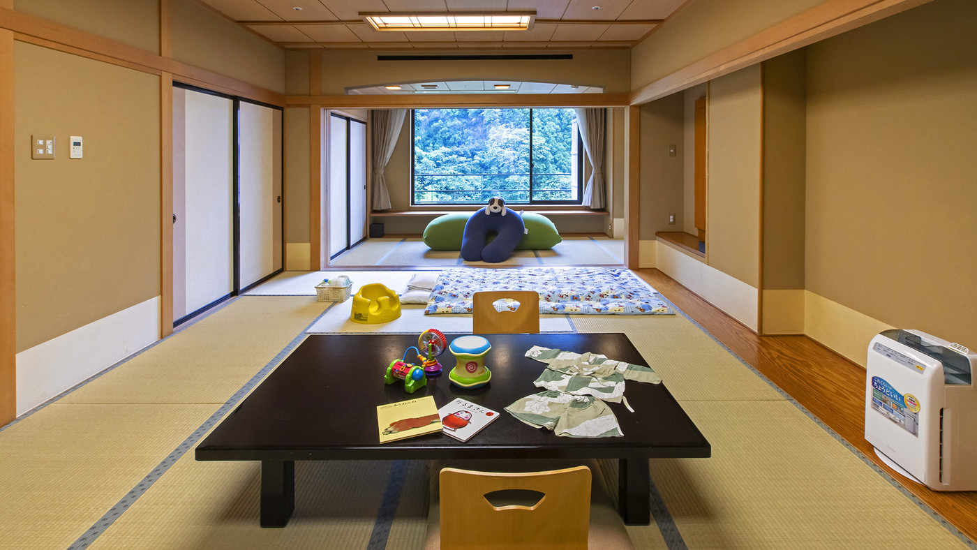 ウェルカムベビー専用客室あり！Yogiboや貸切風呂などを満喫！3930730