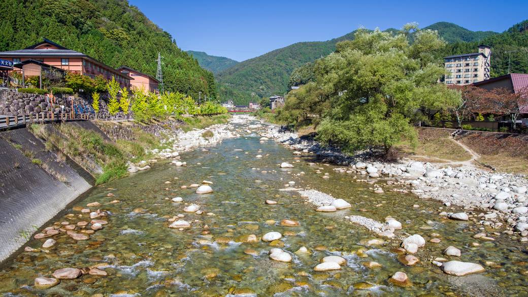 阿智川の風景 / 2