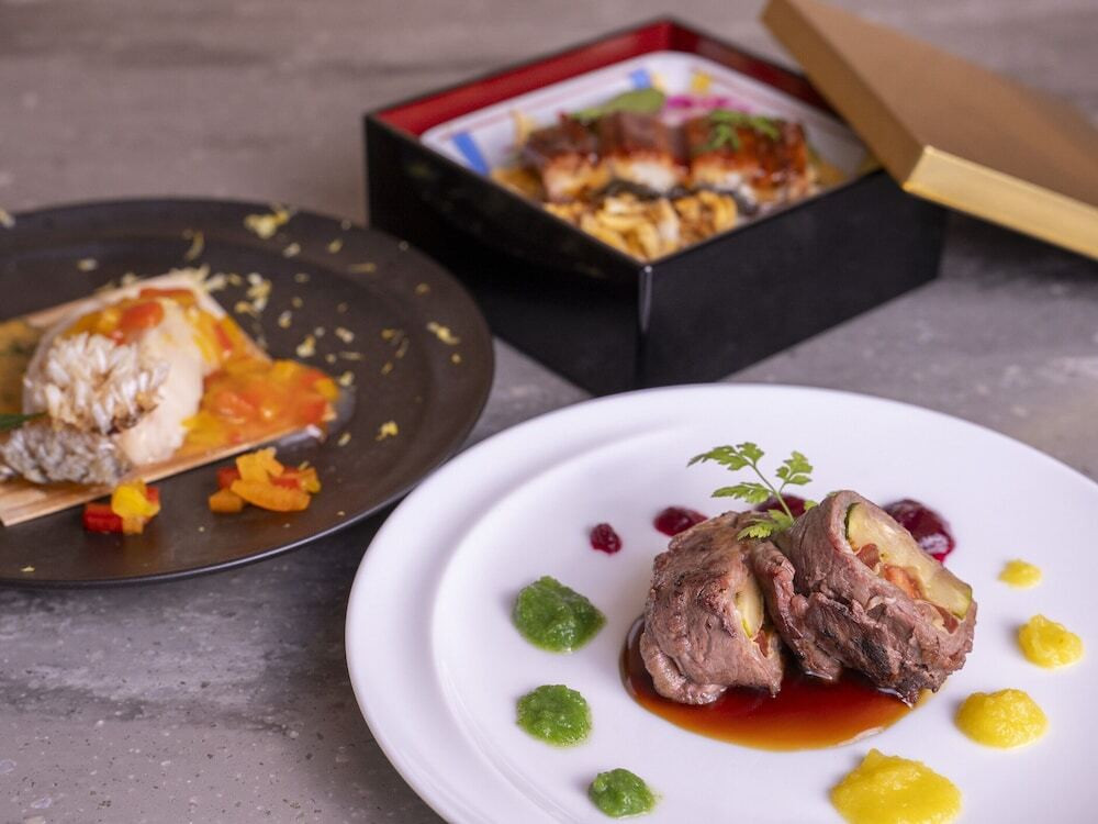 朝食ビュッフェ