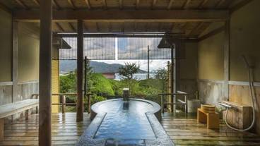 露天風呂付き和室のお風呂(例3) / 10