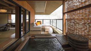 和室 デラックススイート 露天風呂付