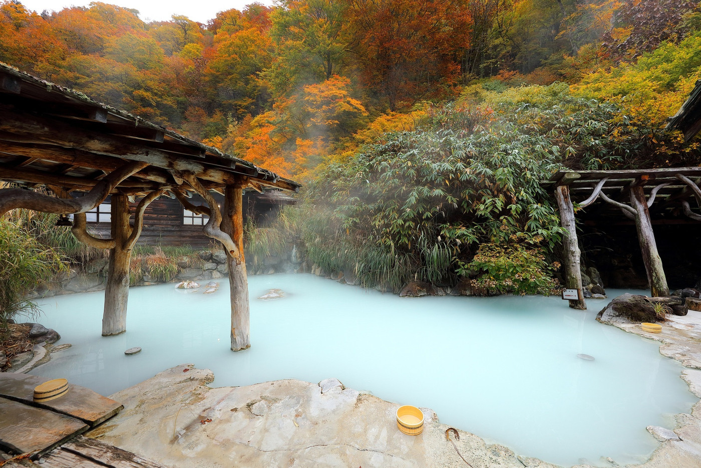 登山のあとは秋田の名湯で心身共にリフレッシュ4089236