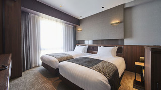 [禁煙] ツインルーム (24.90平米, ベッド幅110cm,大人最大2名)