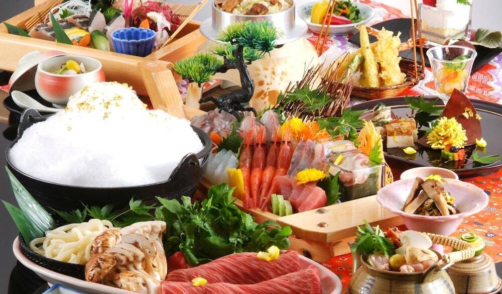 会席料理の例① / 3