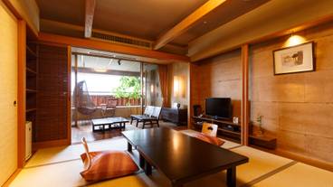 星の棟露天風呂付Aタイプ　スイート和洋室① / 1