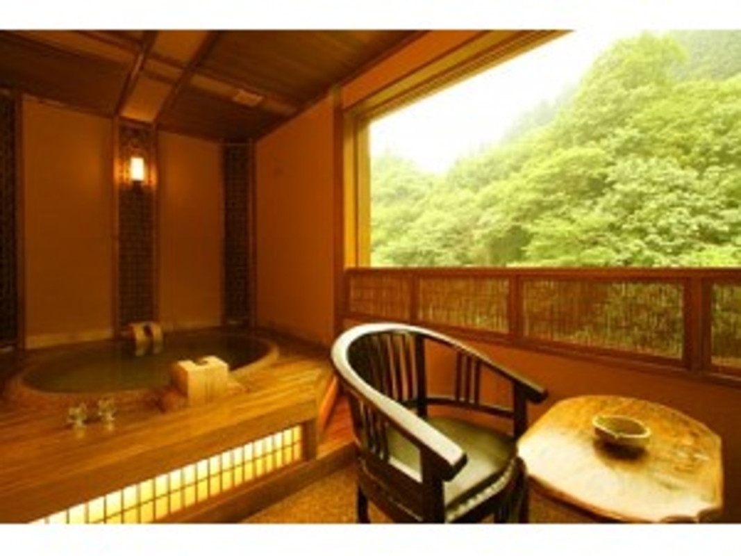 温泉露天風呂付き客室 水月 / 1