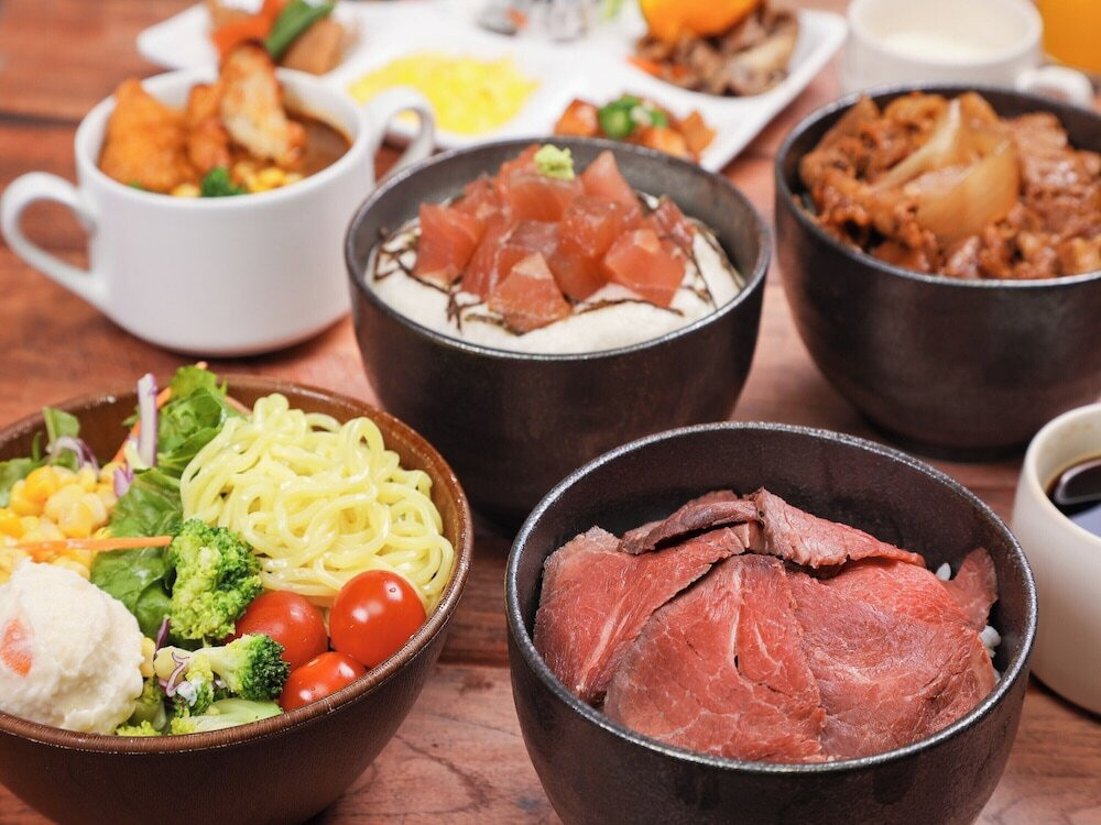 朝食ビュッフェ