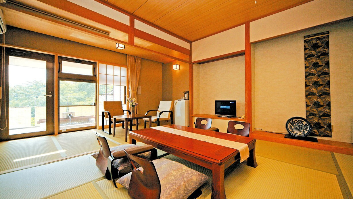 全室露天風呂付♪緑豊かな景色に包まれ温泉を堪能3402812