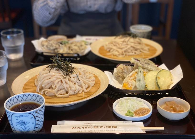「大澤屋 石段店」の水沢うどん / 3