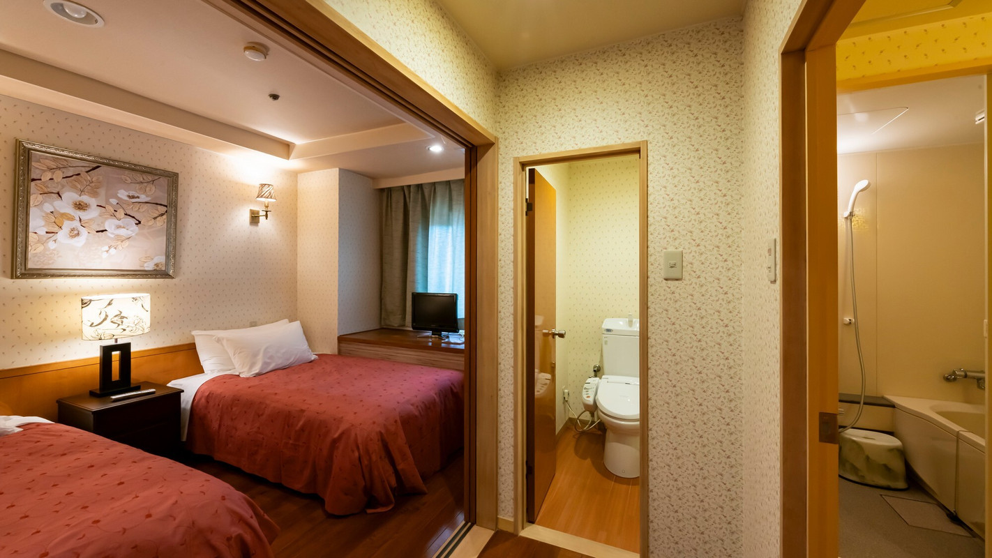 ラグジュアリーツイン／ベッドルーム