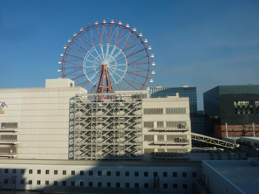 泊まった部屋の窓からの眺めです