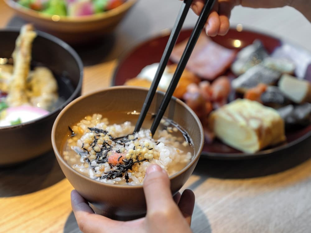 朝食ビュッフェ