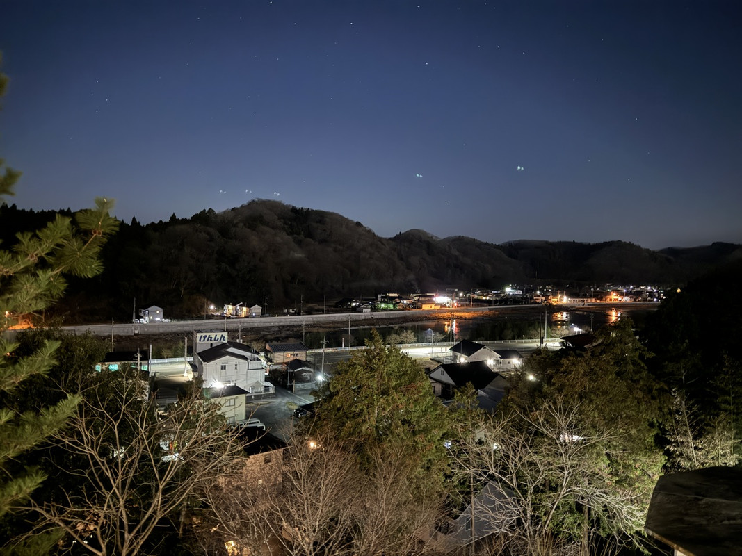 本館客室の眺めはまずまず。