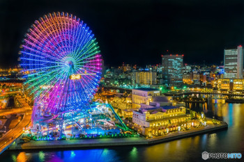 Enjoy the night view at a hotel in the Minato Mirai area ♪ 3225698