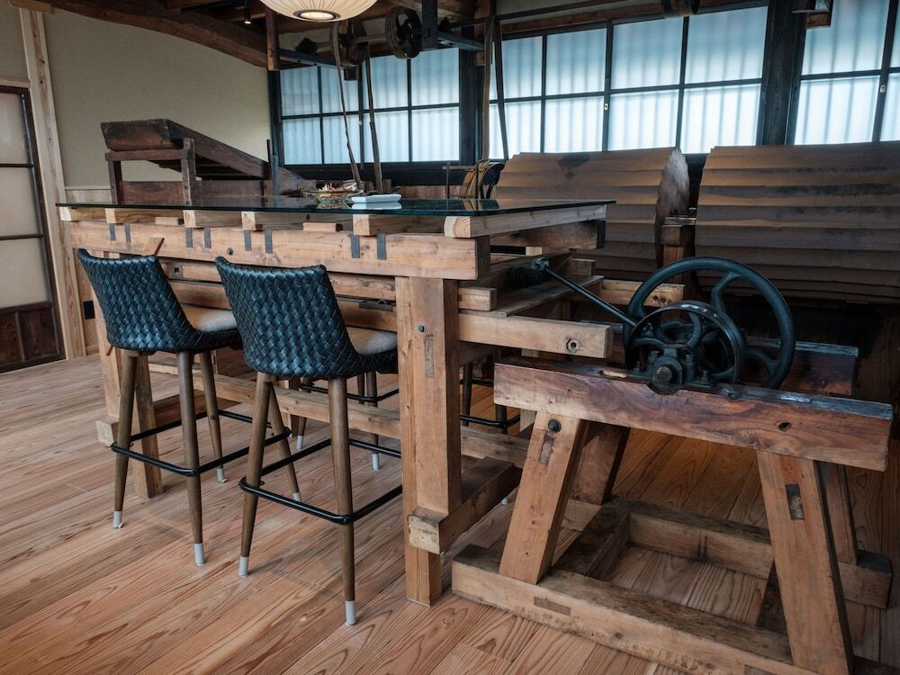 プレミアルームに残る製茶器具