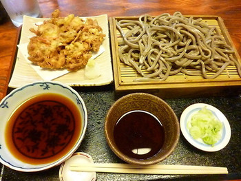「祭館」 料理 36786789 もりとかき揚げ　　2015.3月