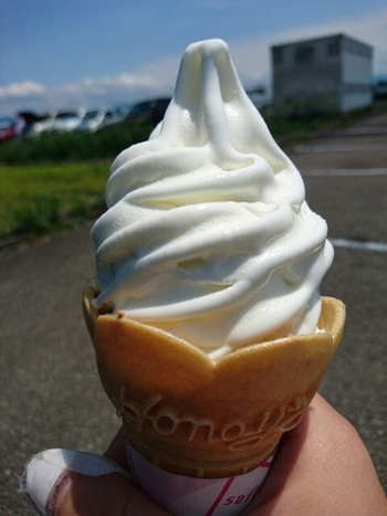 「会津のべこの乳　アイス牧場」料理 1223895 べこの乳ソフトクリーム