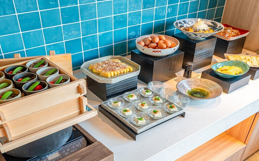 朝食ビュッフェ