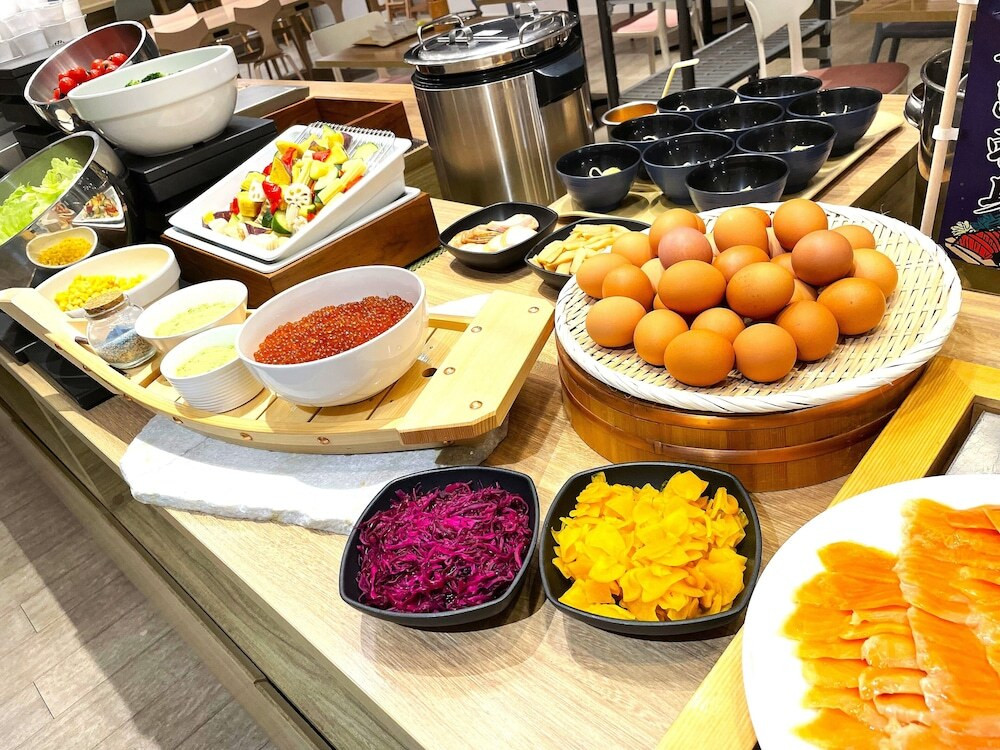 朝食ビュッフェ