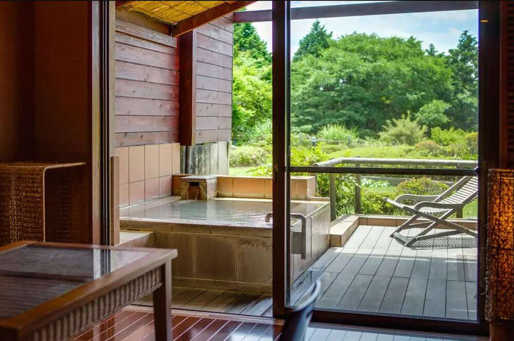 露天風呂付きアジアンツインルーム②